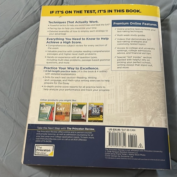 The Princeton review cracking the SAT premium 2019 edition - Picture 4 of 6